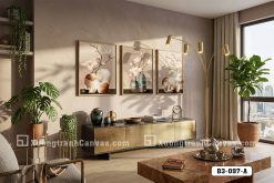 Tranh Canvas Hoa Mộc Lan Và Bình Gốm Cổ Điển Tông Be Mã-B3-097-A B3 097 A Tranh Canvas Hoa Mộc Lan Và Bình Gốm Cổ Điển Tông Be m6