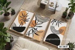 Tranh Canvas Nghệ Thuật Hình Học Trừu Tượng Decor Hiện Đại Mã-B3-106-B B3 106 B Tranh Canvas Nghệ Thuật Hình Học Trừu Tượng Decor Hiện Đại m5