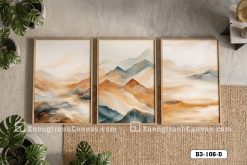 Tranh Canvas Bộ 3 Trừu Tượng Phong Cảnh Tông Màu Vàng Cát Sang Trọng Mã-B3-106-D B3 106 D Tranh Canvas Bộ 3 Trừu Tượng Phong Cảnh Tông Màu Vàng Cát Sang Trọng m5
