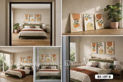 Tranh Canvas Tĩnh Vật Trái Cam Phong Cách Mid-Century Boho Mã-B3-107-B B3 107 B Tranh Canvas Tĩnh Vật Trái Cam Phong Cách Mid Century Boho m3