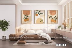Tranh Canvas Tĩnh Vật Trái Cam Phong Cách Mid-Century Boho Mã-B3-107-B B3 107 B Tranh Canvas Tĩnh Vật Trái Cam Phong Cách Mid Century Boho m6