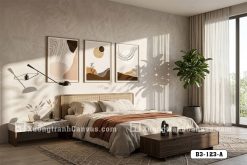 Tranh Canvas Hình Học Trừu Tượng Tông Đất Japandi Sang Trọng Mã-B3-123-A B3 123 A Tranh Canvas Hình Học Trừu Tượng Tông Đất Japandi Sang Trọng m4