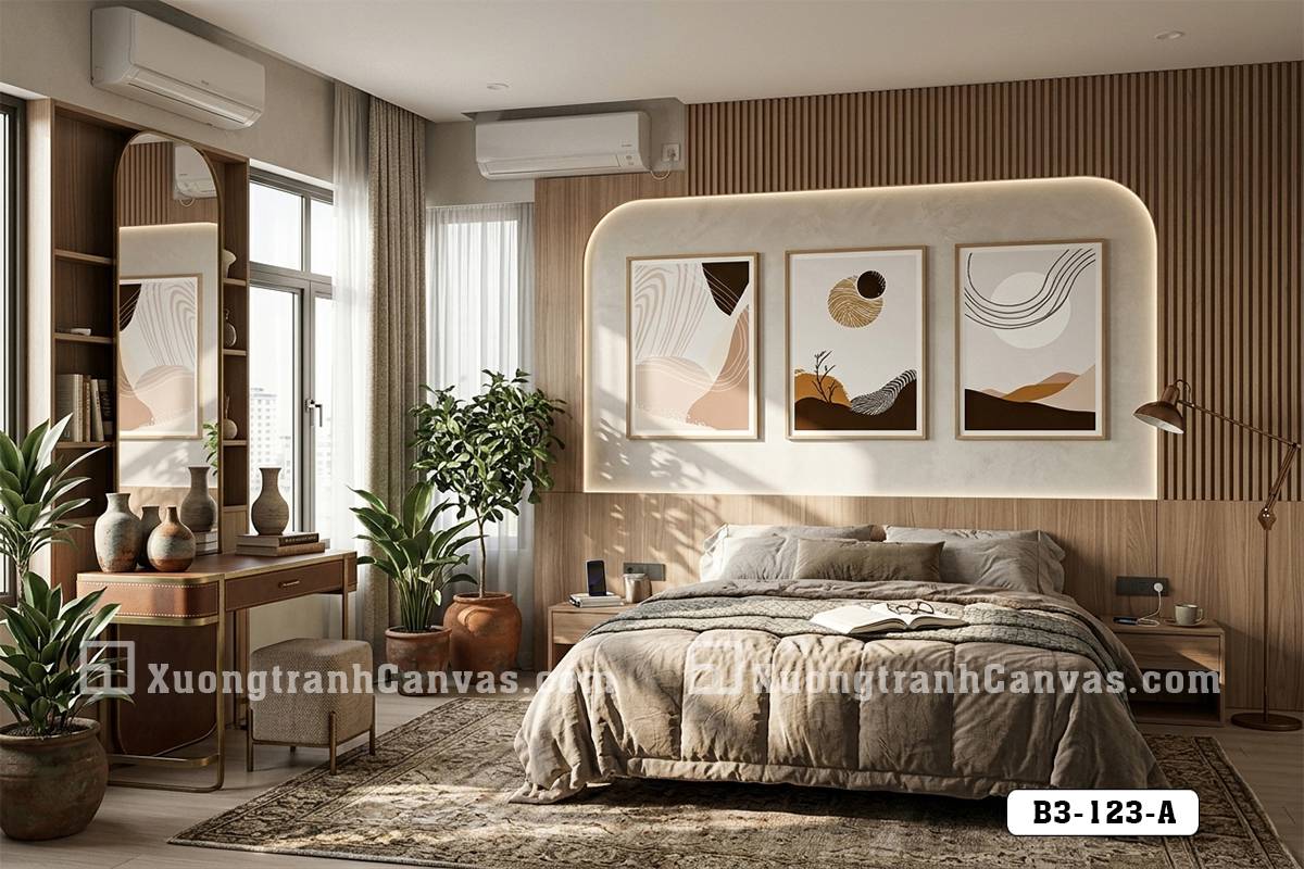 B3 123 A Tranh Canvas Hình Học Trừu Tượng Tông Đất Japandi Sang Trọng m7 B3 123 A Tranh Canvas Hình Học Trừu Tượng Tông Đất Japandi Sang Trọng m7