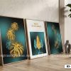 Tranh Canvas Lá Cây Nghệ Thuật Tông Xanh Gold Tranh Canvas Lá Gold Sang Trọng Hiện Đại Mã-B3-126-A B3 126 A Tranh Canvas Lá Cây Nghệ Thuật Tông Xanh Gold Tranh Canvas Lá Gold Sang Trọng Hiện Đại m1