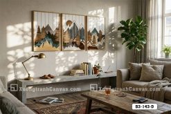 Tranh Canvas Trừu Tượng Vân Cát 3D Hiện Đại Sang Trọng Mã-B3-143-D B3 143 D Tranh Canvas Trừu Tượng Vân Cát 3D Hiện Đại Sang Trọng m7