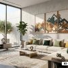 Tranh Canvas Nghệ Thuật Ghép Gỗ Trừu Tượng Núi Rừng Đẳng Cấp Mã-B3-160-D B3 160 D Tranh Canvas Nghệ Thuật Ghép Gỗ Trừu Tượng Núi Rừng Đẳng Cấp m1
