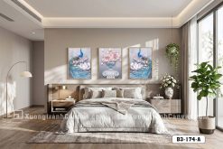 Tranh Canvas Chim Công Và Hoa Hồng 3D Sang Trọng Qúy Phái Mã-B3-174-A B3 174 A Tranh Canvas Chim Công Và Hoa Hồng 3D Sang Trọng Qúy Phái m6