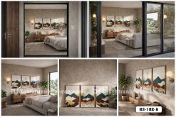 Tranh Canvas Núi Non Đa Sắc Ánh Dương Rực Rỡ Hiện Đại Mã-B3-182-A B3 182 A Tranh Canvas Núi Non Đa Sắc Ánh Dương Rực Rỡ Hiện Đại m3