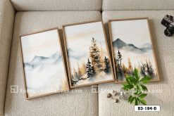 Tranh Canvas Núi Rừng Golden Peak-Bản Giao Hưởng Ánh Kim Mã-B3-184-D B3 184 D Tranh Canvas Núi Rừng Golden Peak Bản Giao Hưởng Ánh Kim m5