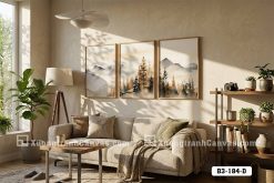 Tranh Canvas Núi Rừng Golden Peak-Bản Giao Hưởng Ánh Kim Mã-B3-184-D B3 184 D Tranh Canvas Núi Rừng Golden Peak Bản Giao Hưởng Ánh Kim m7