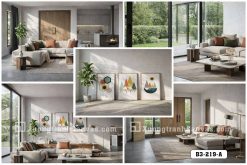 Tranh Canvas Núi Non Trừu Tượng Hình Học Hiện Đại Sang Trọng Mã-B3-219-A B3 219 A Tranh Canvas Núi Non Trừu Tượng Hình Học Hiện Đại Sang Trọng m3