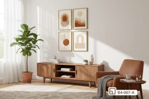 B4 007 A m2 bo tranh phong canh truu tuong treo tuong phong khach xuongtranhcanvas