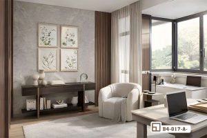 Tranh lá bạch đàn xanh - Bản giao hưởng xanh mát ướp hương nghệ thuật vào căn phòng B4 017 A m7 tranh la bach dan thanh lich treo ke go dai phong khach xuongtranhcanvas