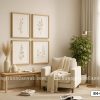Tranh Canvas Thực Vật Vintage Tông Xanh Lá Nhạt Phong Cách Wabi Sabi Mã-B4-019-A B4 019 A Tranh Canvas Thực Vật Vintage Tông Xanh Lá Nhạt Phong Cách Wabi Sabi m1