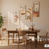 Tranh Canvas Healing Cam Đất Nghệ Thuật Cho Không Gian Wabi Sabi Mã-B4-038-A B4 038 A Tranh Canvas Healing Cam Đất Nghệ Thuật Cho Không Gian Wabi Sabi m1