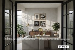 Tranh Canvas Trừu Tượng Tối Giản Trắng Đen Phong Cách Wabi Sabi Mã-B4-042-A B4 042 A Tranh Canvas Trừu Tượng Tối Giản Trắng Đen Phong Cách Wabi Sabi m6