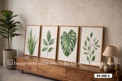 Tranh Canvas Cây Xanh Nhiệt Đới Tông Trắng Sáng Hiện Đại Sang Trọng Mã-B4-088-A B4 088 A Tranh Canvas Cây Xanh Nhiệt Đới Tông Trắng Sáng Hiện Đại Sang Trọng m5