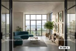 Tranh Canvas Cây Xanh Nhiệt Đới Tông Trắng Sáng Hiện Đại Sang Trọng Mã-B4-088-A B4 088 A Tranh Canvas Cây Xanh Nhiệt Đới Tông Trắng Sáng Hiện Đại Sang Trọng m6