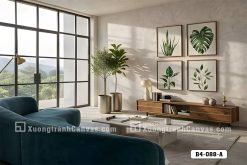Tranh Canvas Cây Xanh Nhiệt Đới Tông Trắng Sáng Hiện Đại Sang Trọng Mã-B4-088-A B4 088 A Tranh Canvas Cây Xanh Nhiệt Đới Tông Trắng Sáng Hiện Đại Sang Trọng m7