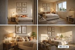 Tranh Canvas Boho Line Art Tông Nâu Beige Tối Giản Hiện Đại Mã-B4-111-A B4 111 A Tranh Canvas Boho Line Art Tông Nâu Beige Tối Giản Hiện Đại m4