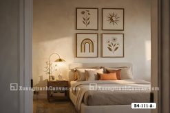 Tranh Canvas Boho Line Art Tông Nâu Beige Tối Giản Hiện Đại Mã-B4-111-A B4 111 A Tranh Canvas Boho Line Art Tông Nâu Beige Tối Giản Hiện Đại m6