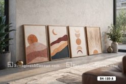 Tranh Canvas Vũ Trụ Tối Giản Nhật Nguyệt Sang Trọng Mã-B4-120-A B4 120 A Tranh Canvas Vũ Trụ Tối Giản Nhật Nguyệt Sang Trọng m5