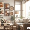 Tranh Canvas Nghệ Thuật Trừu Tượng Tông Cam Đất Phong Cách Wabi Sabi Mã-B4-123-A B4 123 A Tranh Canvas Nghệ Thuật Trừu Tượng Tông Cam Đất Phong Cách Wabi Sabi m1