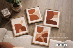 Tranh Canvas Nghệ Thuật Trừu Tượng Tông Cam Đất Phong Cách Wabi Sabi Mã-B4-123-A B4 123 A Tranh Canvas Nghệ Thuật Trừu Tượng Tông Cam Đất Phong Cách Wabi Sabi m5