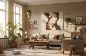Tranh Canvas 3D Biến Tường Phẳng Thành Không Gian Đa Chiều Tranh Canvas 3D - Không gian đa chiều