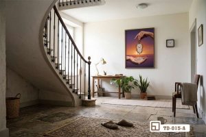 Tranh đồng hồ siêu thực - Bứt phá tư duy nghệ thuật đương đại đầy bí ẩn TD 015 A m2 bo suu tap tranh dong ho sieu thuc toi gian ton vinh net dep sang trong xuongtranhcanvas