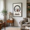 Tranh phong cảnh á đông - Vẻ đẹp tĩnh lặng đánh thức chiều sâu tâm hồn bạn TD 020 A m1 tranh phong canh a dong toi gian phong khach sang trong xuongtranhcanvas