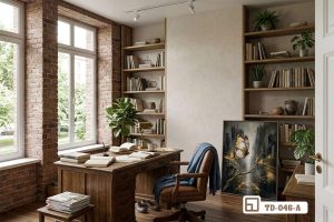 Tranh con bướm nghệ thuật - Bứt phá điểm nhấn huyền ảo đầy mê hoặc cho tổ ấm TD 046 A m2 tranh con buom nghe thuat hien dai ton vinh khong gian mo xuongtranhcanvas