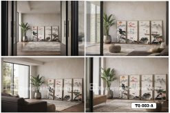 Tranh Canvas Cuộc Sống Bình An Tông Be Trắng Phong Cách Thủy Mặc Mã-TQ-003-A TQ 003 A Tranh Canvas Cuộc Sống Bình An Tông Be Trắng Phong Cách Thủy Mặc m6