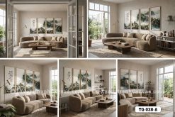 Tranh Canvas Vạn Lý Trường Thành Hùng Vĩ Tông Xanh Trầm Mã-TQ-038-A TQ 038 A Tranh Canvas Vạn Lý Trường Thành Hùng Vĩ Tông Xanh Trầm m5