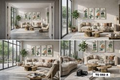 Tranh Canvas Bình Hoa Cổ Điển Tông Màu Nhã Nhặn Sang Trọng Mã-TQ-082-A TQ 082 A Tranh Canvas Bình Hoa Cổ Điển Tông Màu Nhã Nhặn Sang Trọng m6