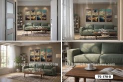 Tranh Canvas Vũ Trụ Giả Tưởng Tông Trầm Huyền Bí Mã-TQ-178-B TQ 178 B Tranh Canvas Vũ Trụ Giả Tưởng Tông Trầm Huyền Bí m6