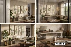 Tranh Canvas Chim Và Hoa Tông Vintage Nhẹ Nhàng Tinh Tế Mã-TQ-272-B TQ 272 B Tranh Canvas Chim Và Hoa Tông Vintage Nhẹ Nhàng Tinh Tế m6