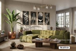 Tranh Canvas Cá Voi Nghệ Thuật Trừu Tượng Đen Trắng Sang Trọng Mã-TQ-273-B TQ 273 B Tranh Canvas Cá Voi Nghệ Thuật Trừu Tượng Đen Trắng Sang Trọng m4
