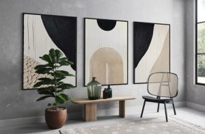 Tranh Canvas 3D Biến Tường Phẳng Thành Không Gian Đa Chiều Tranh Canvas 3D - Không gian đa chiều
