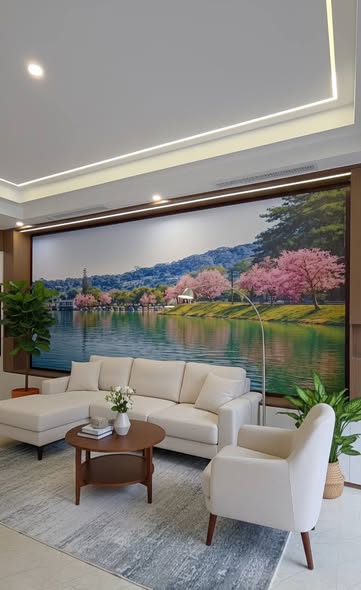 Tranh Canvas Khổ Lớn: Đỉnh Cao Công Nghệ In UV Trang Trí Không Gian Đẳng Cấp Tranh Canvas Khổ Lớn